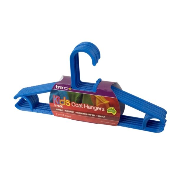 Coat Hanger Kids Pk5 Blue