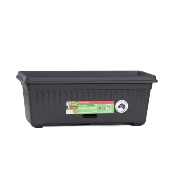 WaterSaver Traditional Rectangle 480mm Charcoal - Image 2